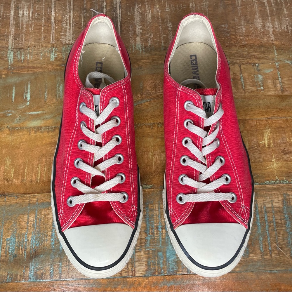 CONVERSE Chuck Taylor All Star Red Unisex Men’s 8, Women’s 10 - Picture 3 of 8